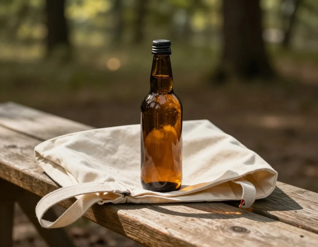 Ready-to-drink supplement bottle